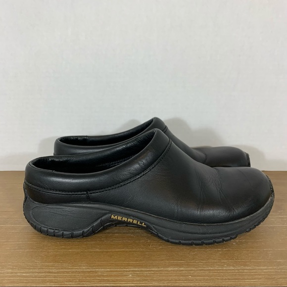 Merrell Shoes - Merrell - Encore Groove Pro Black Leather Slip-On - Women’s 8